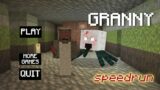 Granny 1.8 – Sewer escape minecraft speedrun