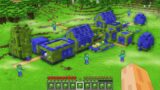 How I found this ZOMBIE INFECTED Village in My Minecraft World !!! Secret Zombie Village !!!