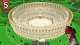 I Built A Roman Colosseum In Minecraft