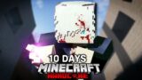I Spent 10 Days as Gojo Satoru in Hardcore Minecraft…