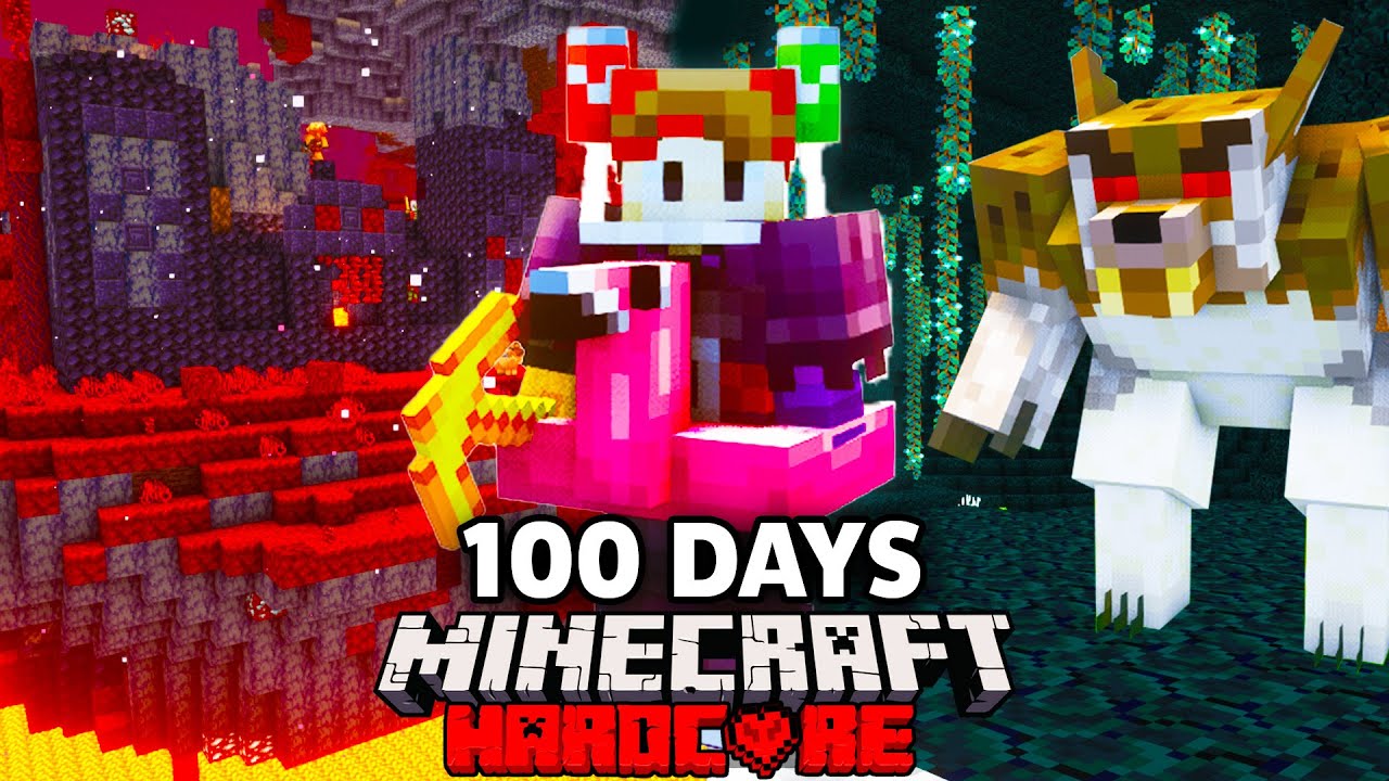 I Survived 100 Days with ALL THE MODS in Minecraft Hardcore ...