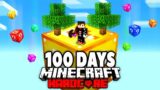 I Survived 100 Days with LUCKY BLOCK in Minecraft Hardcore