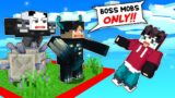 LOCKED On BOSS MOBS ONLY ONE CHUNK in Minecraft