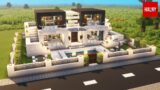 Large mansion – Minecraft tutorial