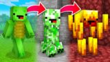 Mikey & JJ Shapeshift Into MOBS in Minecraft (Maizen)