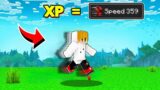 Minecraft, But Your XP = Your Speed…. (Tagalog)