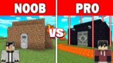 Minecraft NOOB vs PRO: SAFEST VAULT BUILD CHALLENGE (Tagalog)
