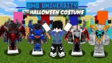 Minecraft but, We have a SUPER COOL COSTUME in OMO City