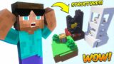 Minecraft but we can Craft CUSTOM STRUCTURES…