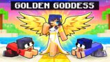 Playing as a GOLDEN GODDESS in Minecraft!