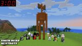 SURVIVAL 3 AM SIREN HEAD HOUSE VS NEXTBOTS in Minecraft – Gameplay – Coffin Meme