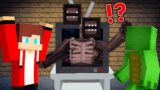 Scary SirenHead got out of TV in Minecraft JJ and Mikey Maizen