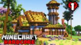 THE PERFECT STARTER HOUSE!!! – Ep 1 – Minecraft 1.20 Hardcore Survival Let's Play