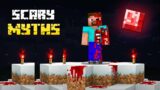 Testing Minecraft Scary Myths That is Actual Real !!!