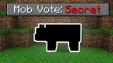 The SECRET Minecraft mob vote…