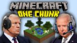 US Presidents Play Minecraft One Chunk 1-3