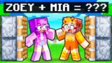 Zoey + Mia In Minecraft!