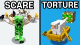 40 Ways To Torture Mobs In Minecraft