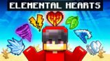 Cash has ELEMENTAL Hearts in Minecraft!