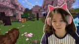 Cherry blossom! Stronghold! | Minecraft 2-8