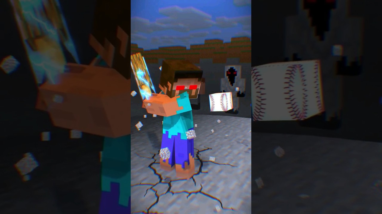 HELP Herobrine Hit the Ball (Bones - Imagine Dragons) #herobrine # ...