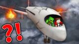 How Mikey and JJ Saved a Falling Airplane in Minecraft (Maizen)