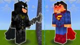 I Cheated in a BATMAN Mob Battle || Minecraft PE