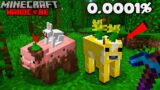 I Collected Every Rare Mob In 24 Hours In Minecraft Hardcore! (Hindi)