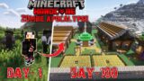 I Survived 100 Days in a Zombie Apocalypse in Minecraft Hardcore!