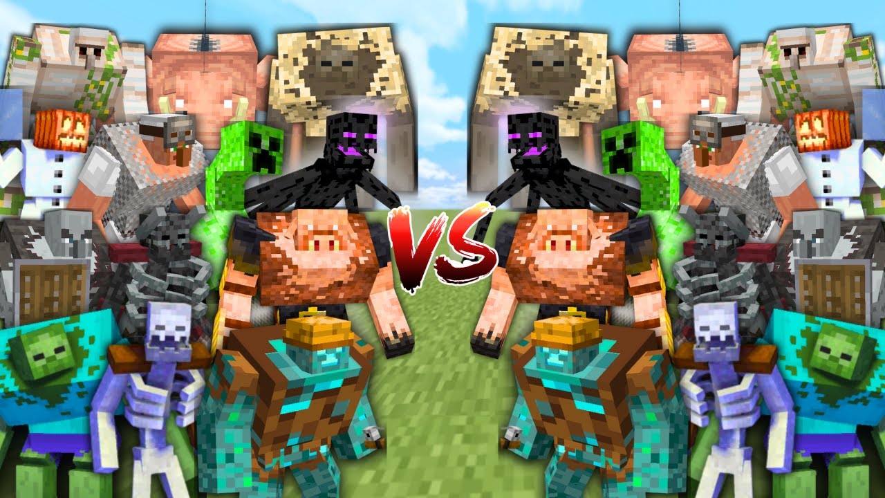 Mutant Mobs Vs Mutant Mobs In Minecraft Mob Battle Minecraft Videos Mutant Mobs Vs Mutant Mobs In Minecraft Mob Battle Minecraft Videos