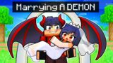 Married to a DEMON in Minecraft!
