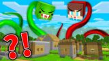 Mikey and JJ SNAKES Attacked The Village in Minecraft (Maizen)