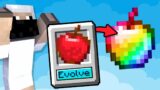 Minecraft But, I can Evolve any Item…