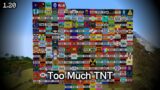 Minecraft  – Too Much TNT Mod (1.20)