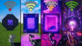 Minecraft: nether portal with different Wi-Fi