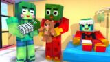Monster School :  Baby Zombie  x Squid Game Doll Please Come Back – Minecraft Animation