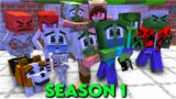 Monster School: Poor Baby Monsters Life (SAD STORY but happy ending) Season 1 – Minecraft Animation