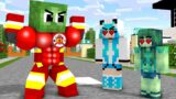 Monster School : ZOMBIE BOY SUPER HERO SEASON 12 ALL EPISODE – Minecraft Animation
