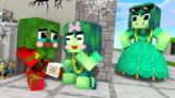 Monster School : Zombie x Herobrine Poor But Happy – Minecraft Animation