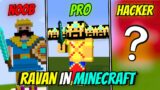 NOOB vs PRO vs HACKER !! Minecraft Dusshera special video