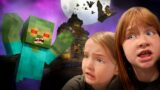 SAViNG the SPACESTATiON CREW!!  Navey learns how to play minecraft! Adley & Niko do a rescue mission