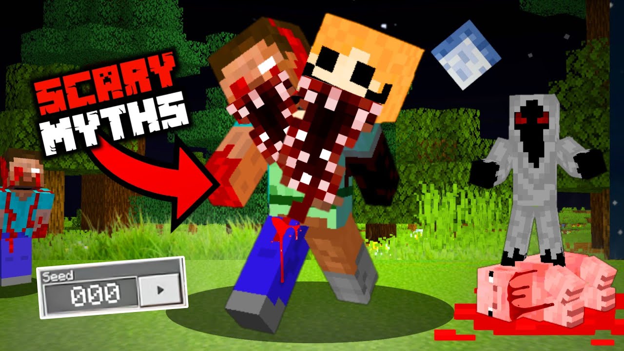 Testing Top 3 Scary Minecraft Myths To Expose Them Minecraft Videos 4115