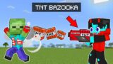 Using TNT GUN in Minecraft!