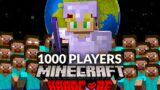 1000 Players Simulate WORLD WAR in Minecraft