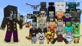 Armored Vindicator (Minecraft Dungeons) vs Every mob in Minecraft – Armored Vindicator vs All mobs