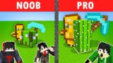 Best of Minecraft – Cactus, Totem And Diamond Pickaxe HOUSE BUILD CHALLENGE |  OMOCITY (Tagalog)