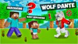 Dante Became a Wolf in Minecraft, Can Herobrine Save him ?