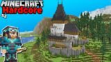 I Built a PILLAGER CASTLE in Minecraft Hardcore 1.20 Survival Let's play