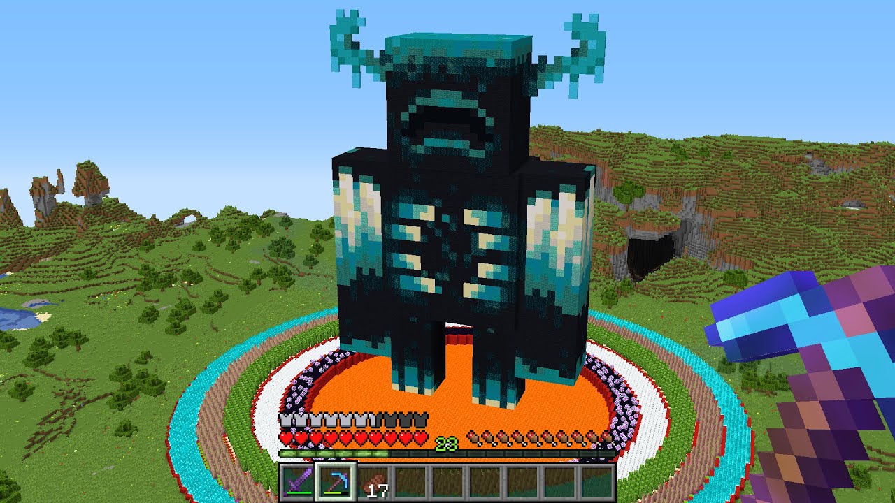 I Built An Illegal Warden Base In Minecraft Minecraft Videos