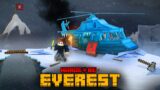 I SURVIVED A HELICOPTER CRASH ON MOUNT EVEREST IN MINECRAFT!